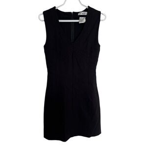 Parasuco Denim Legend Black Sleeveless Y2K Dress size medium